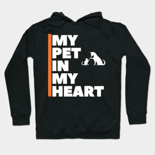 pets in my heart they taked all my heart Hoodie